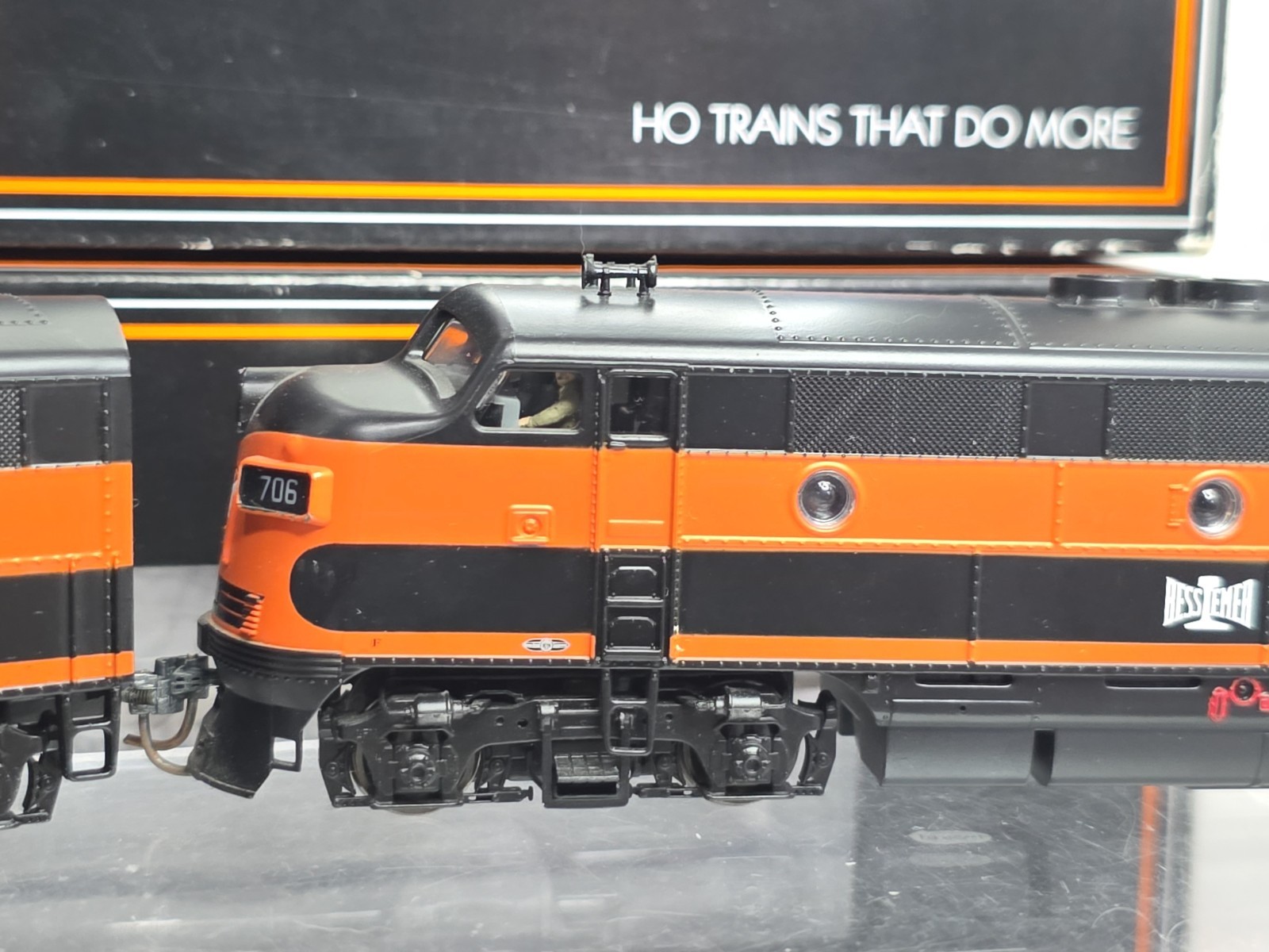 MTH HO Scale 85-2011-0 Bessemer & Lake Erie F-3 A A DCC Ready & Dmy Diesel Loco