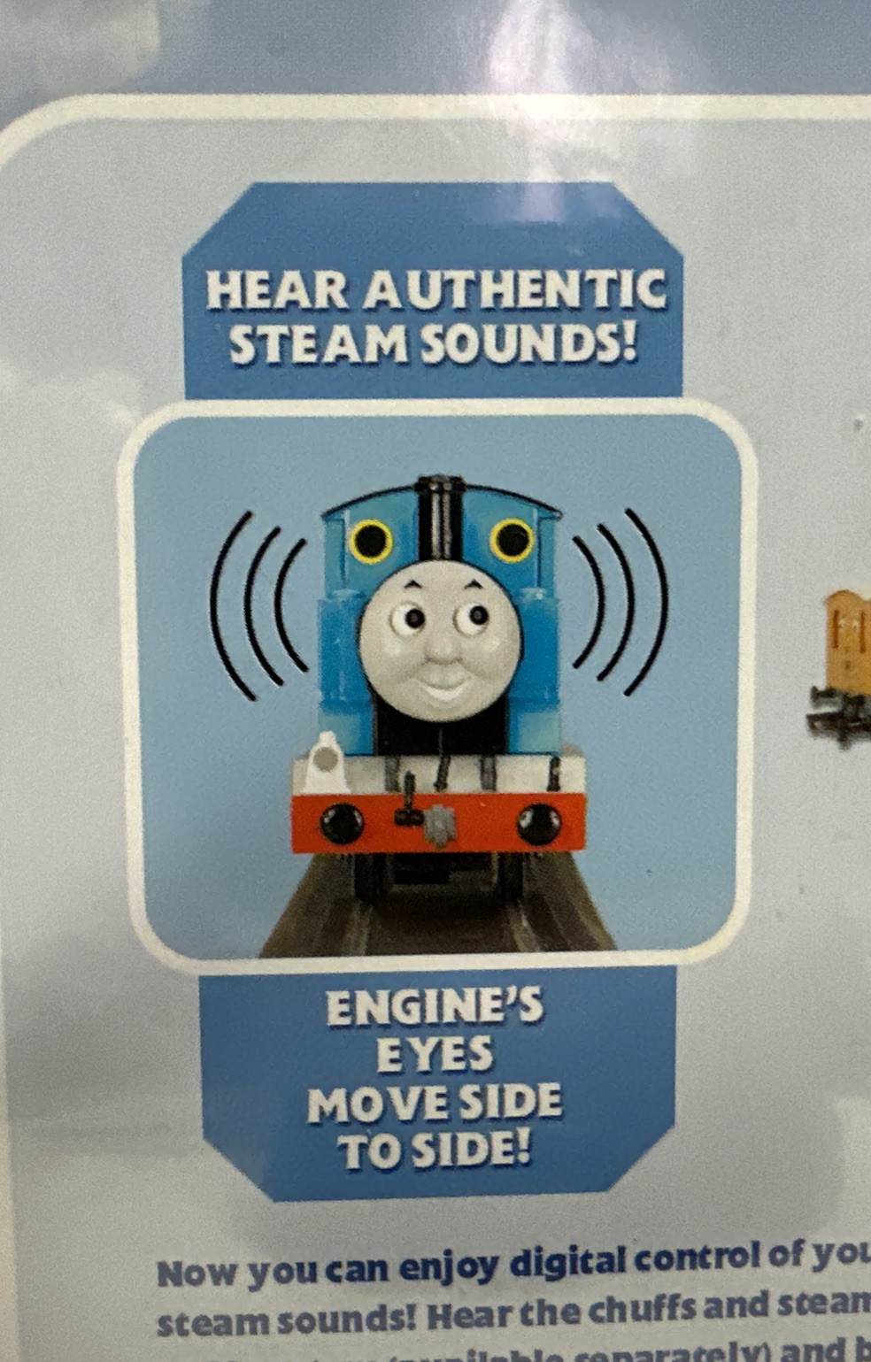 Bachmann HO Scale Thomas & Friends Thomas DCC Sound Engine W/ Moving Eyes #58501