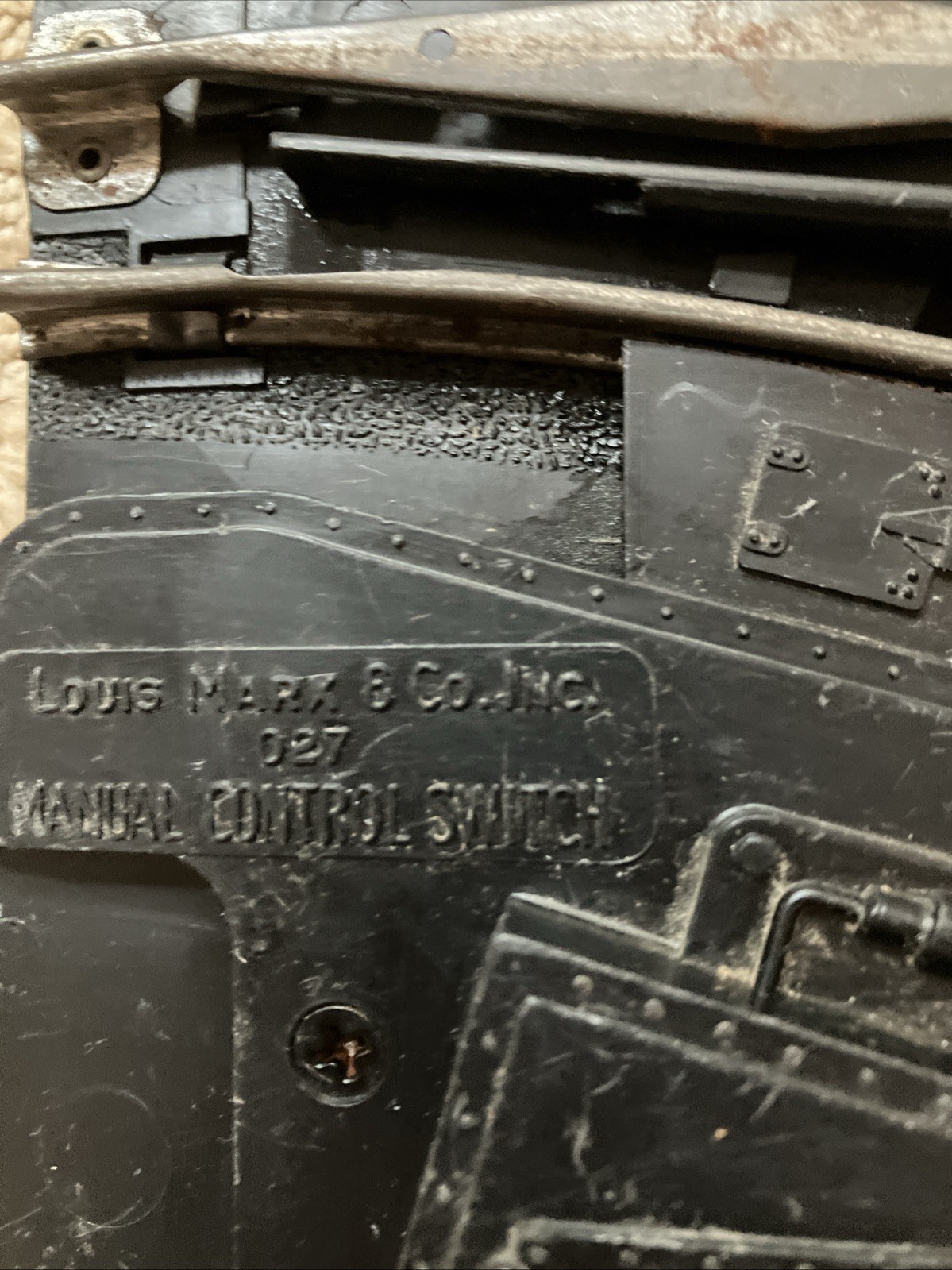 Vintage Marx O27 Manual Control Switch Train Track