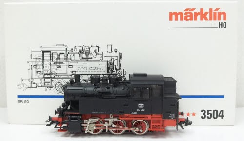 Marklin 3504 BR 80 DB 80-030 Tank Steam Locomotive EX/Box