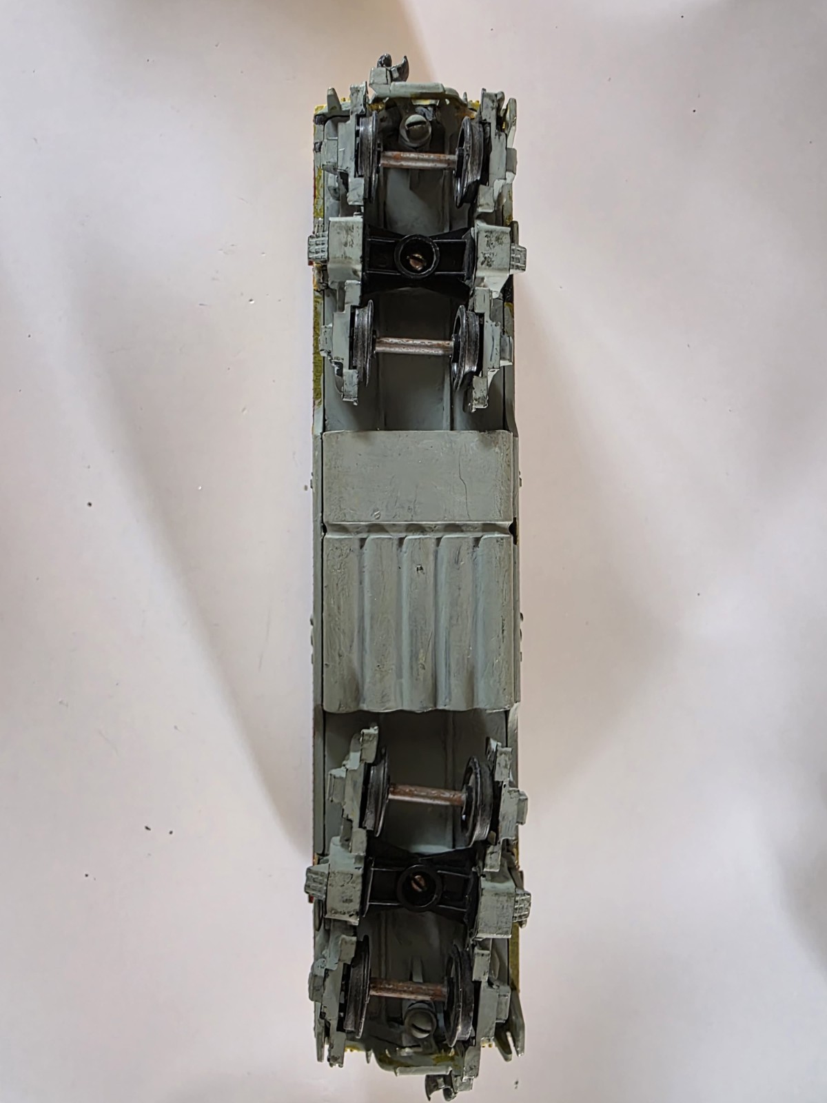Union Pacific O Gauge Diesel Locomotive Body Shell 1468/1468B Yellow Gray Red