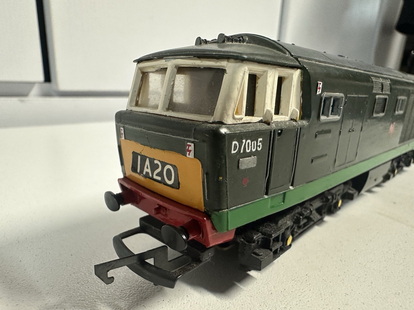 HORNBY TRIANG CLASS 35 HYMEK BR GREEN DIESEL LOCOMOTIVE D7005