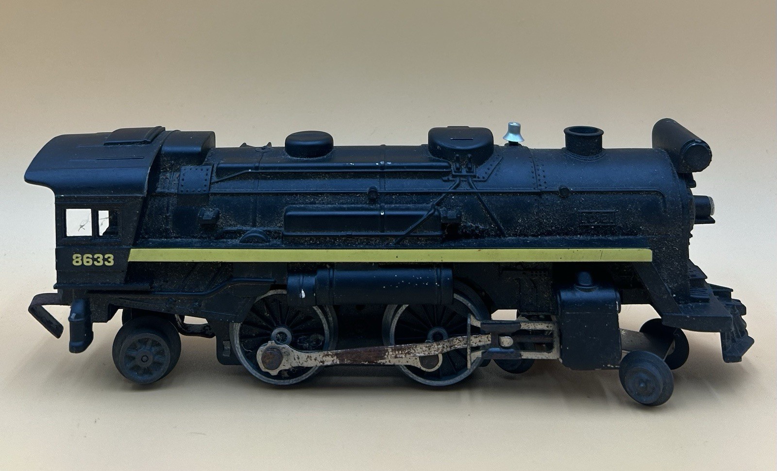Lionel Toy Trains 8633 Black Steam Locomotive Untested
