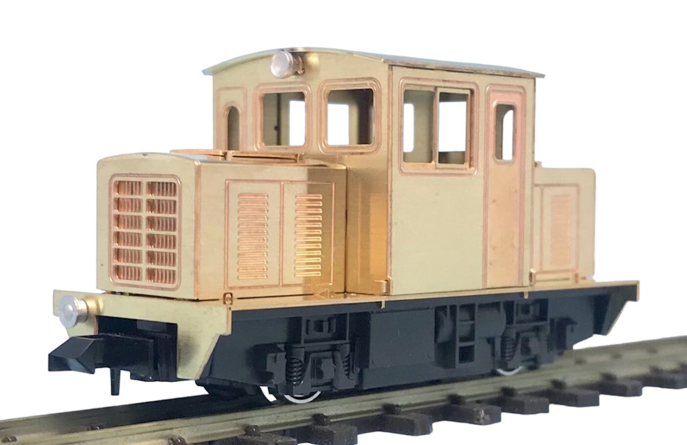 HOn30/HOe/HOn2-1/2 Aru-Model Kyosan Steeplecab Diesel Locomotive Kit H0e Engine