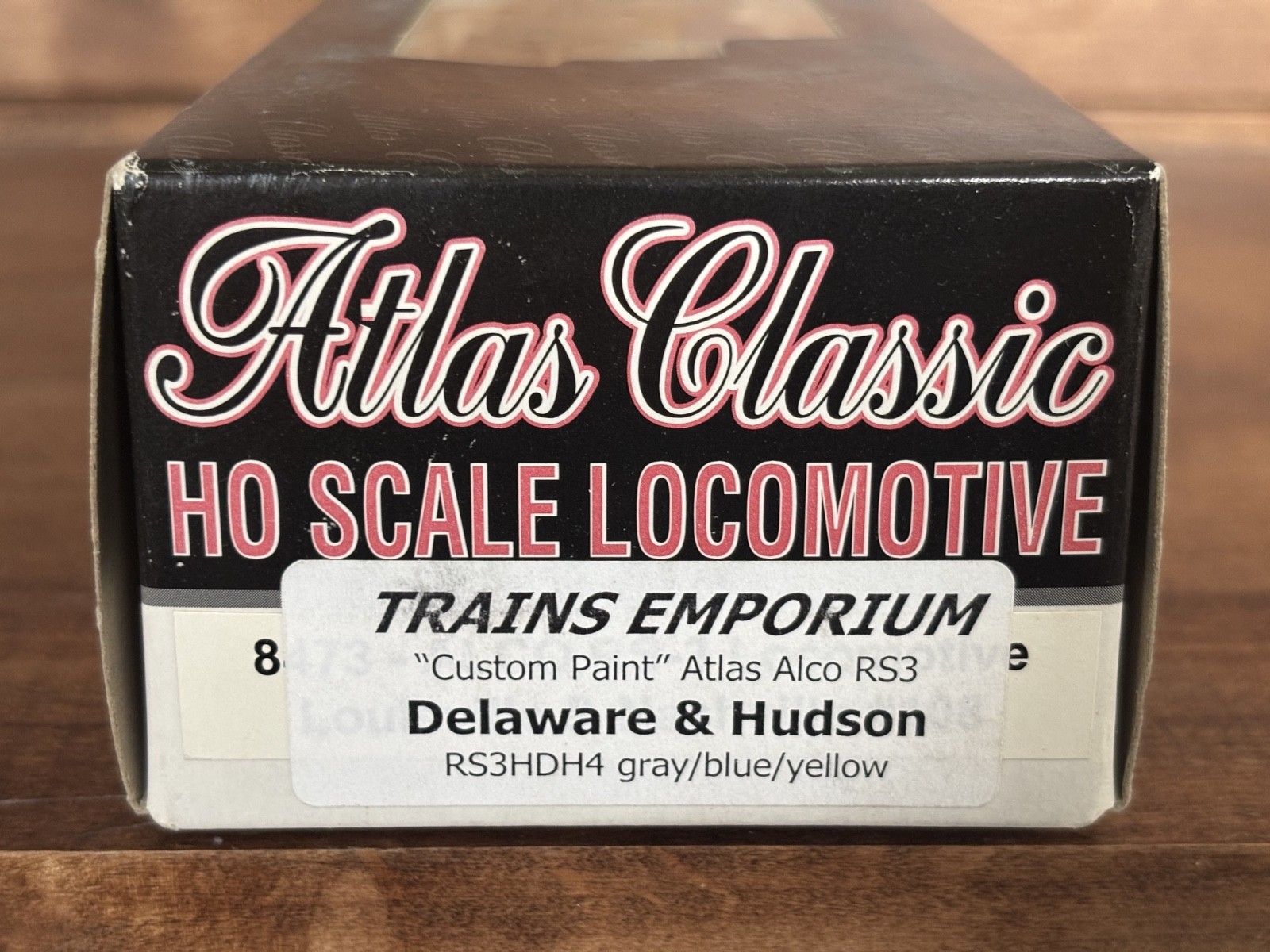 Atlas Classics HO Delaware and Hudson Alco RS3 Locomotive Road #4085 Runs Okay
