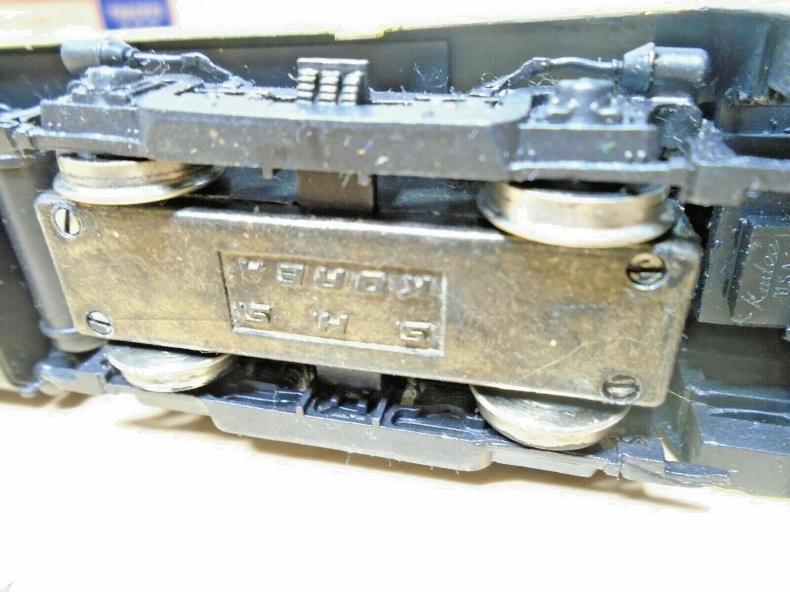 Orient Ltd BRASS HO SHS Korea Finished Erie DIESEL LOCO Runs Scale Couplers OB