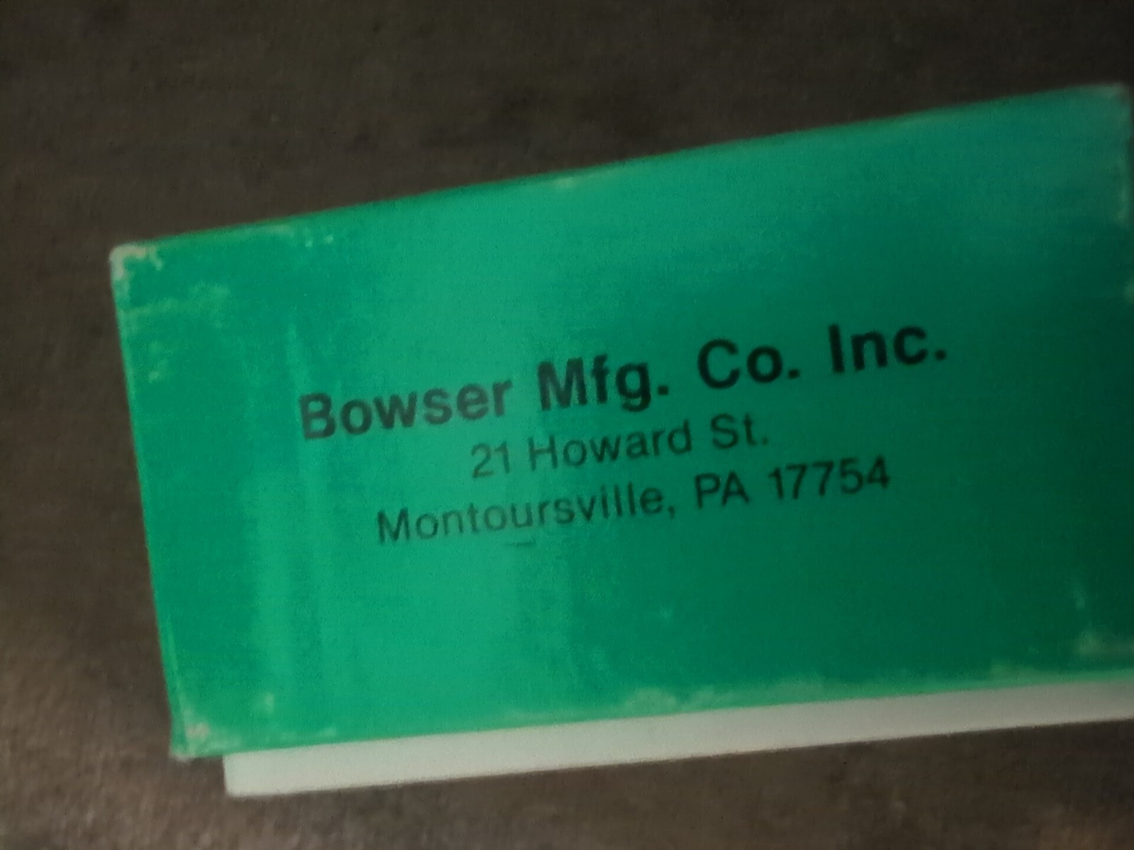 BOWSER HO FM DIESEL BODY KIT cast metal #1-113000 NEW