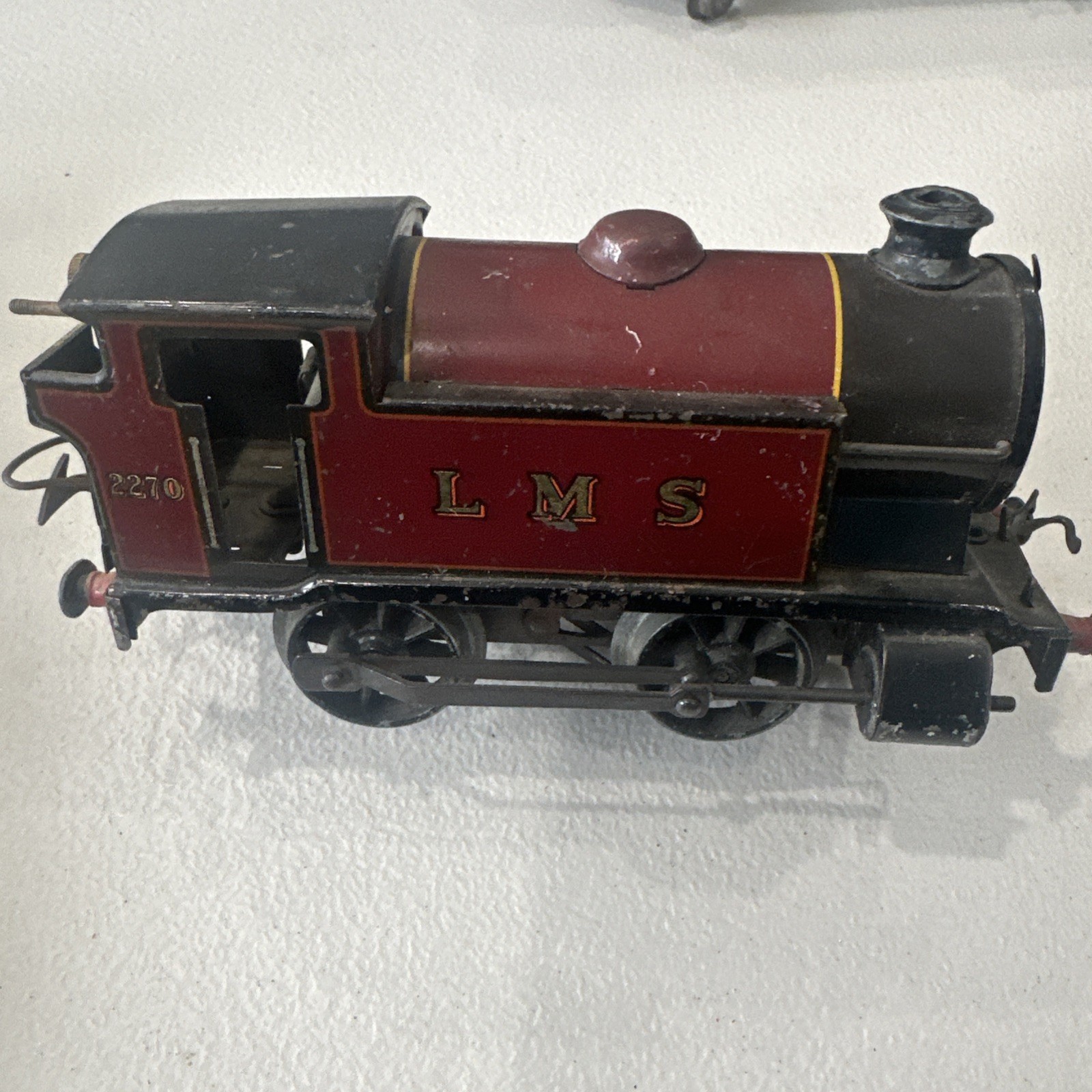 Vintage Hornby Series O Gauge LMS No. 2270 Type 101 Locomotive Clockwork Train