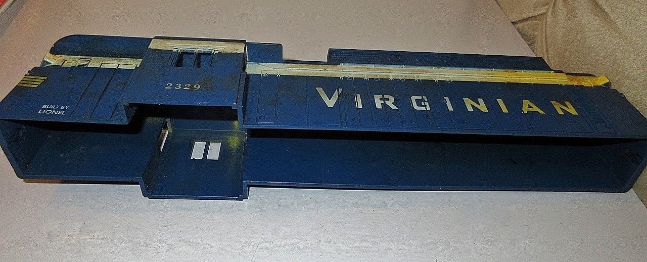 LIONEL #2329 VIRGINIAN RECTIFIER ELECTRIC BODY,BODY ONLY ORIGINAL