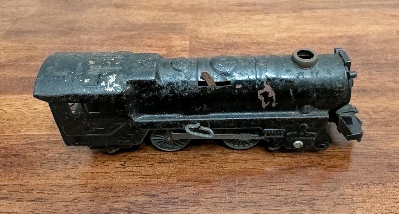 Vintage Marx Pressed Metal Locomotive Train Engine 8.5 O Gauge 1:48