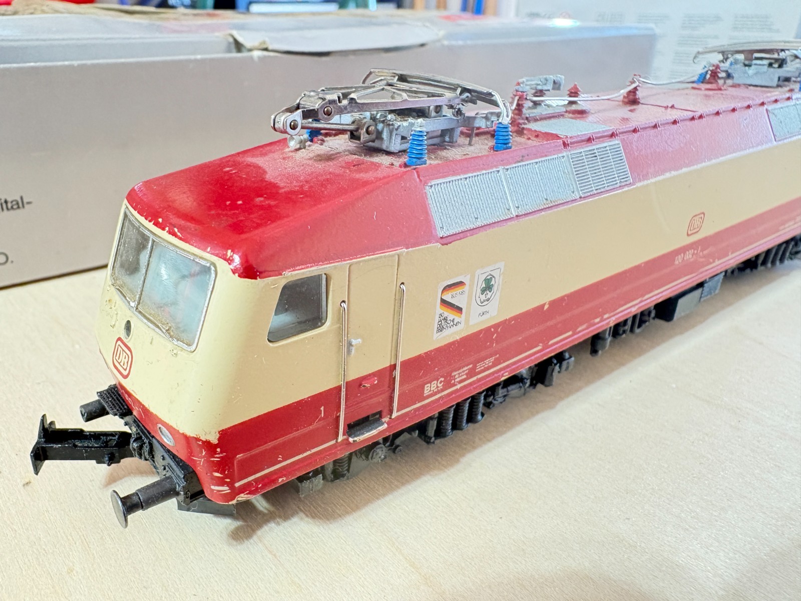 Marklin H0 3653 BR 120 DIGITAL ELECTRIC LOCOMOTIVE 002-1