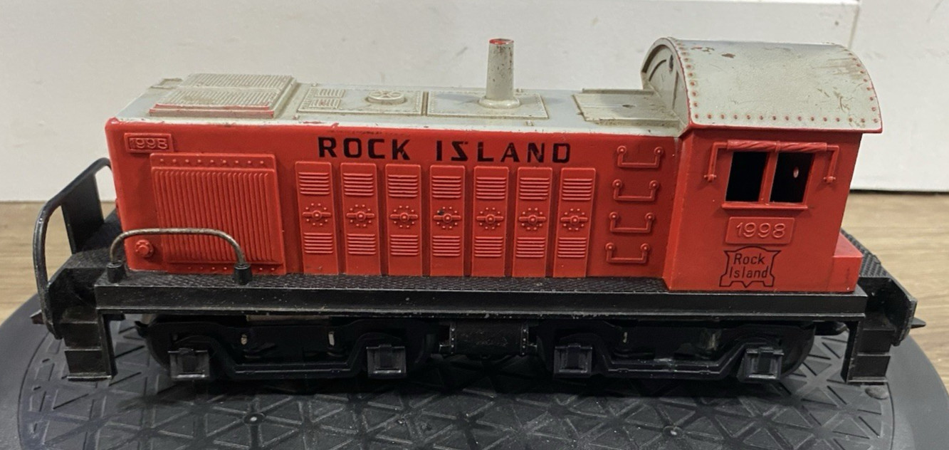 Marx O Gauge Rock Island Diesel Switcher 1998 WORKS