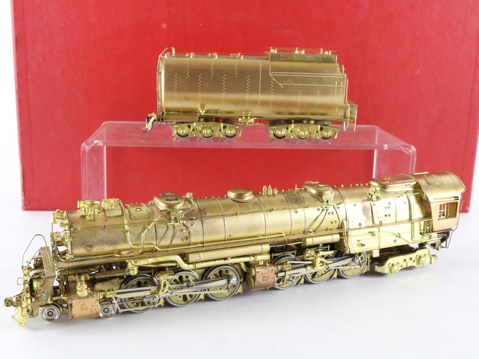 Key Imports HO UP 3800 Challenger 4-6-6-4 Oil Unpainted Brass Loco & Tender