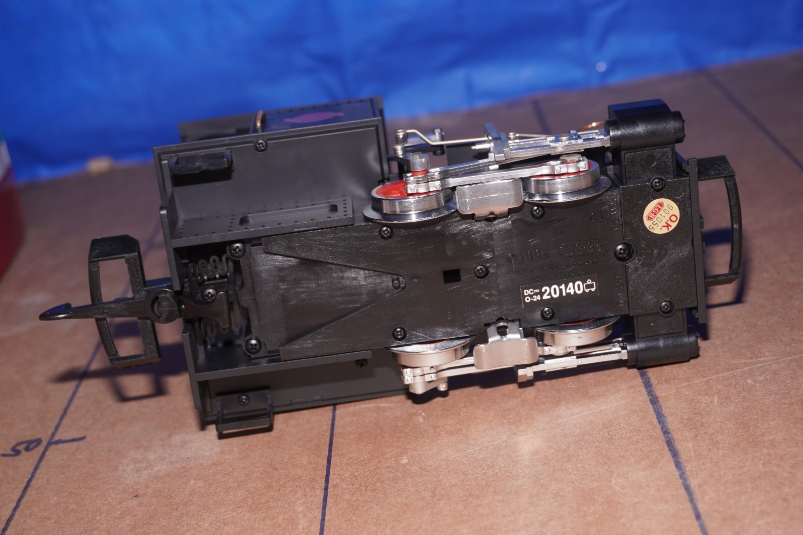 LGB G Gauge Steam Locomotive 20140 Orenstein & Koppel Black, Analog DC + Box