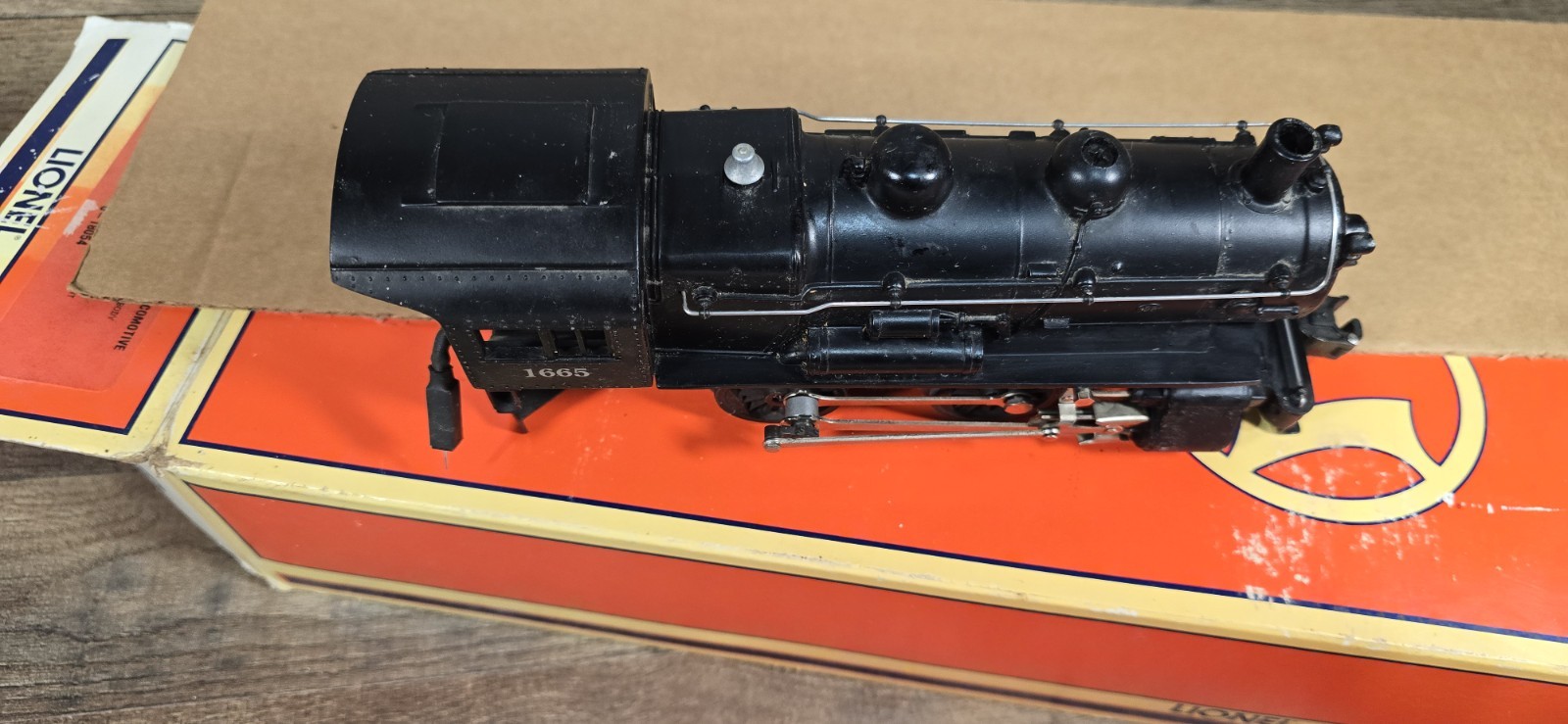 Lionel 6-18054 O New York Central 0-4-0 Steam Locomotive & Tender #1665 LN/Box