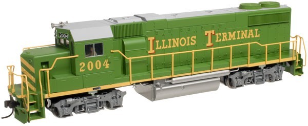 Atlas HO Scale IT Illinois Terminal EMD GP38-2 Diesel Locomotive #2003 DCC Ready
