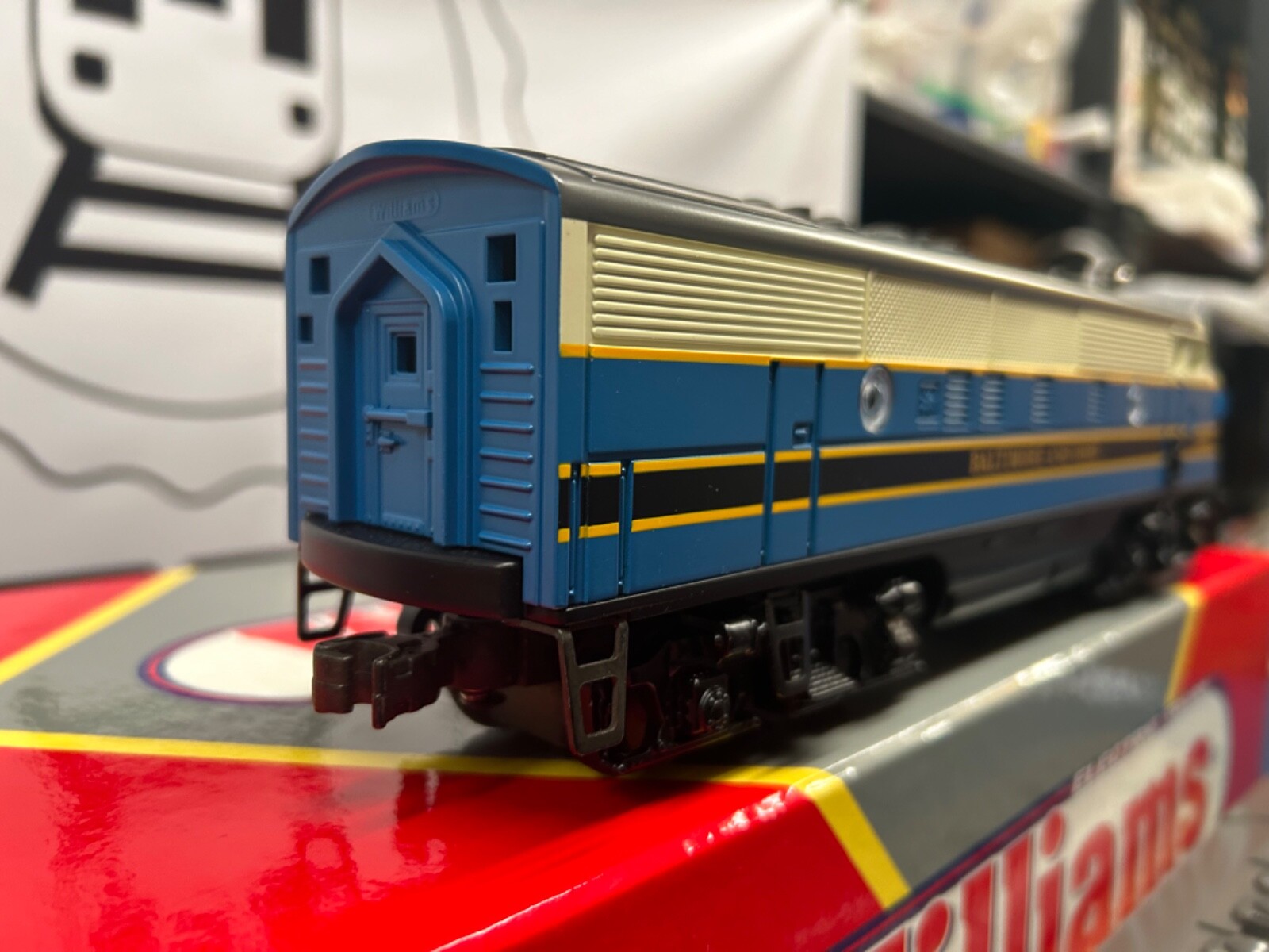 Williams Repro Baltimore & Ohio F-3 AA Diesel Engine Set w/ True Blast 2
