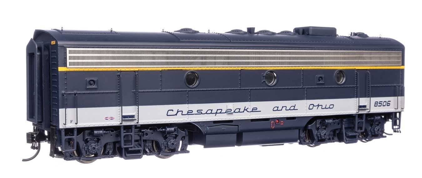 Walthers 920-49547 EMD FP7 & F7B STANDARD DC Chesapeake & Ohio #8007 & #8506