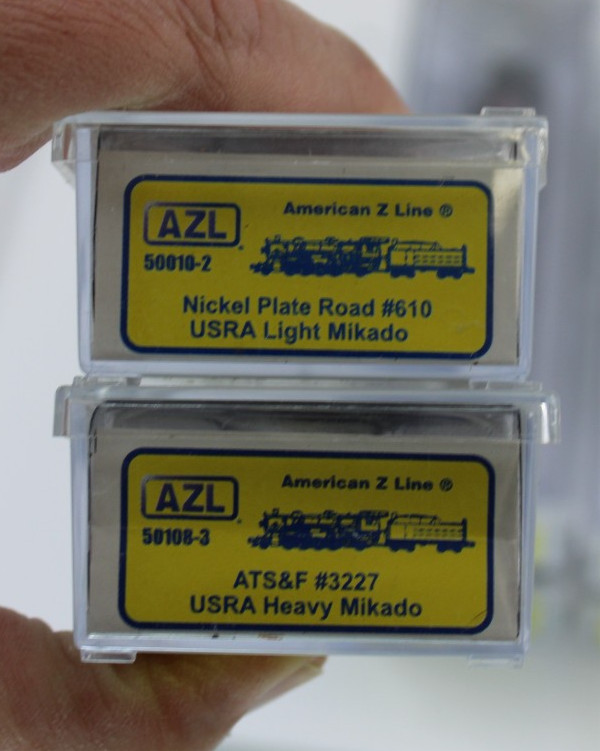 Z- Gauge – AZL – 2-8-2 – Light / Heavy Mikado Engines – Your Choice