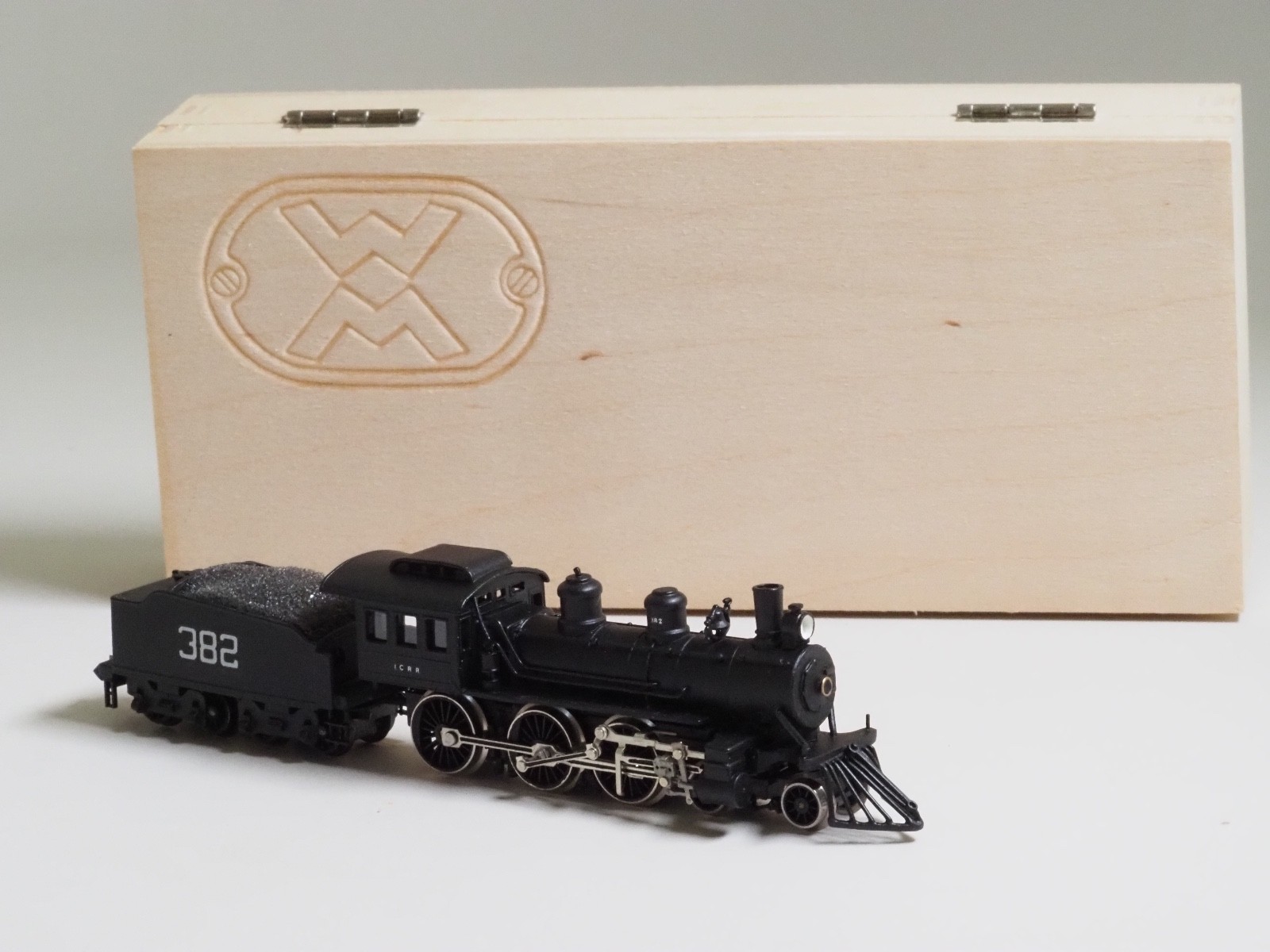 Brass N-scale 30048 Westmodel Illinois Central 4-6-0 Casey Jones Steam locomotiv