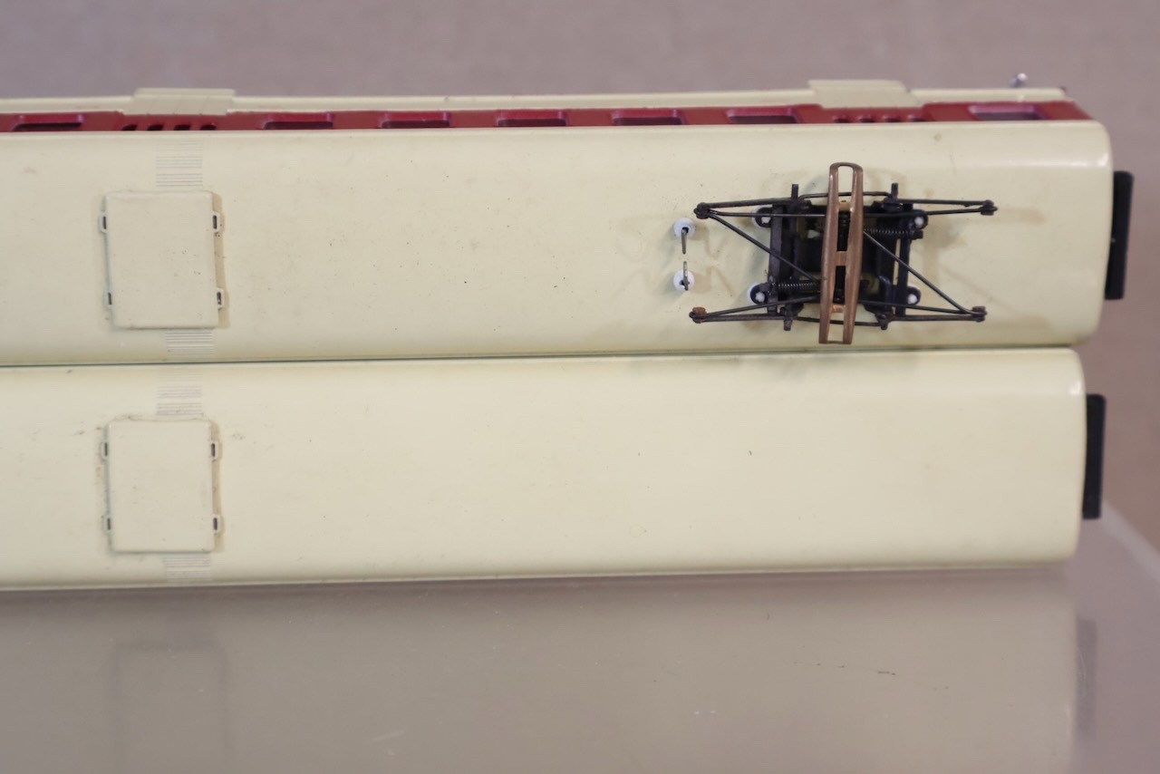 POCHER 810/2L/PO FS TIPPO CLASS ALe 803 ELECTROMOTRICE LOCOMOTIVE 2 CAR SET op