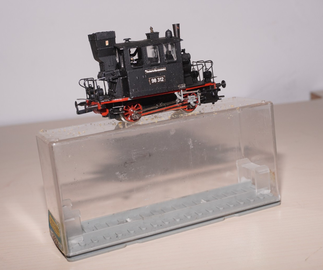 Heinzl BR 98 H0 Electric Locomotive, Diecast Brass, 1:87, Analog DC