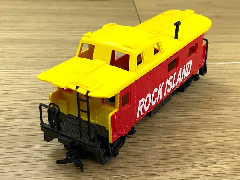 Tyco Rock Island Locomotive Train Set HO Scale Extra Track Power Pack Vintage