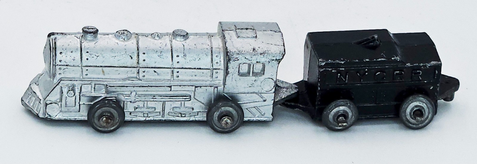 Train Toy Barclay Vintage Die Cast Metal Engine and Tender Small