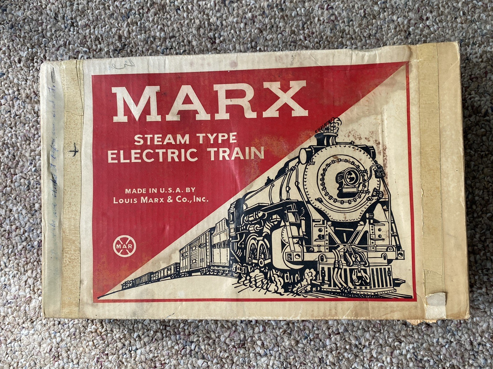Vintage Marx Train Set Model 4205 in Great Shape with Box No Track