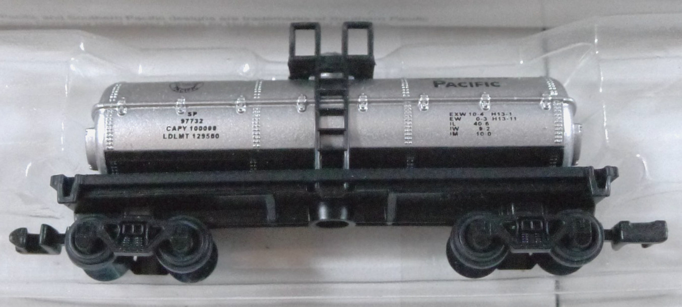 Southern Pacific Locomotive & Tank Car N SCALE High Speed Metal Products +Boxes