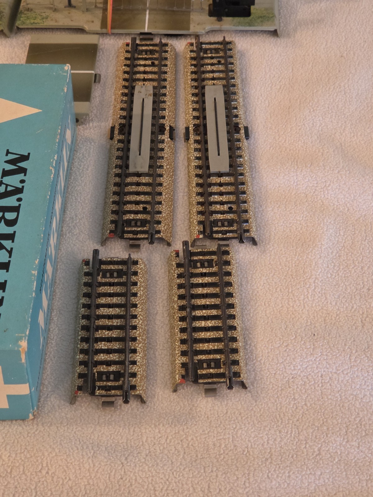 Marklin HO Scale 7192 Germany Railroad Crossing with Box & Manual