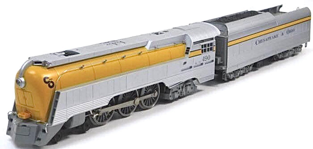 Lionel 6-18043 CHESAPEAKE & Ohio C&O 4-6-4 Hudson Steam Engine #490 O-Gauge 3RL