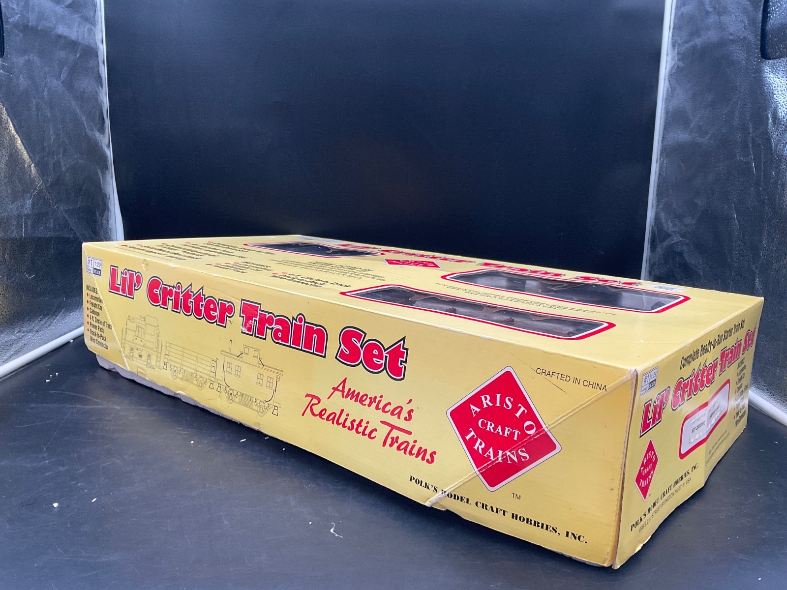**NEW** ARISTO CRAFT – LIL’ CRITTER TRAIN SET 1:29 G SCALE “PENNSYLVANIA”