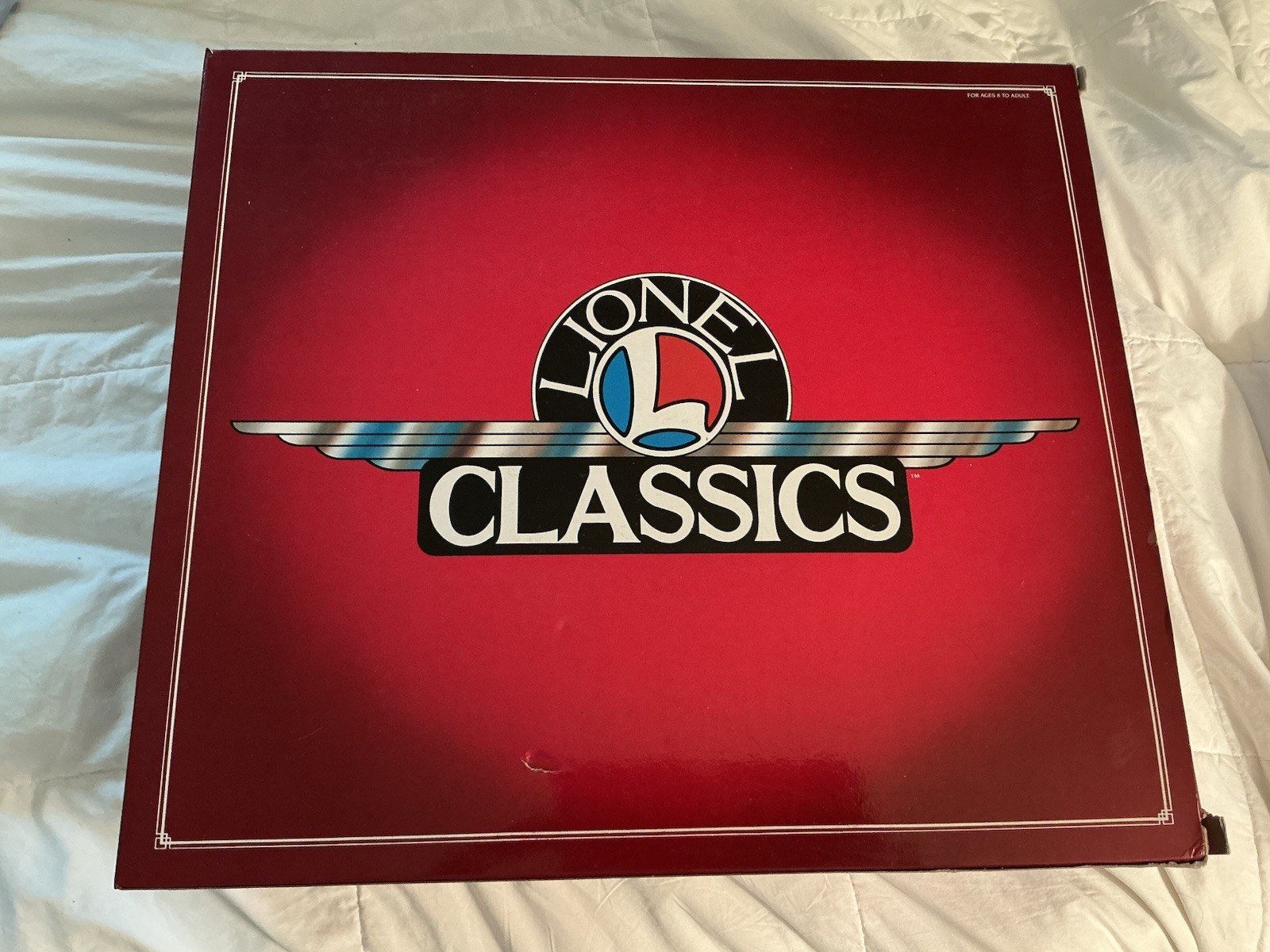 22″ Lionel Classics Standard Gauge 1-390-E Locomotive Whistle Tender & Orig Box