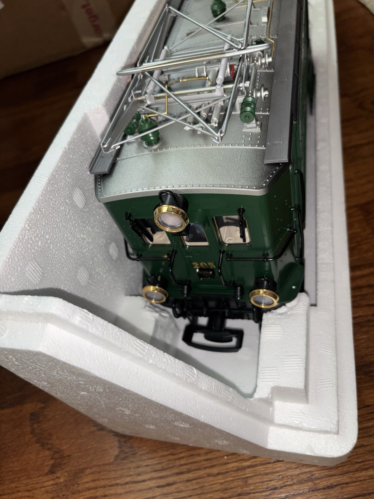 Lehmann LGB 21450 G Scale Swiss Rhaetian Railway Ge 2/4 Electric Locomotive Box
