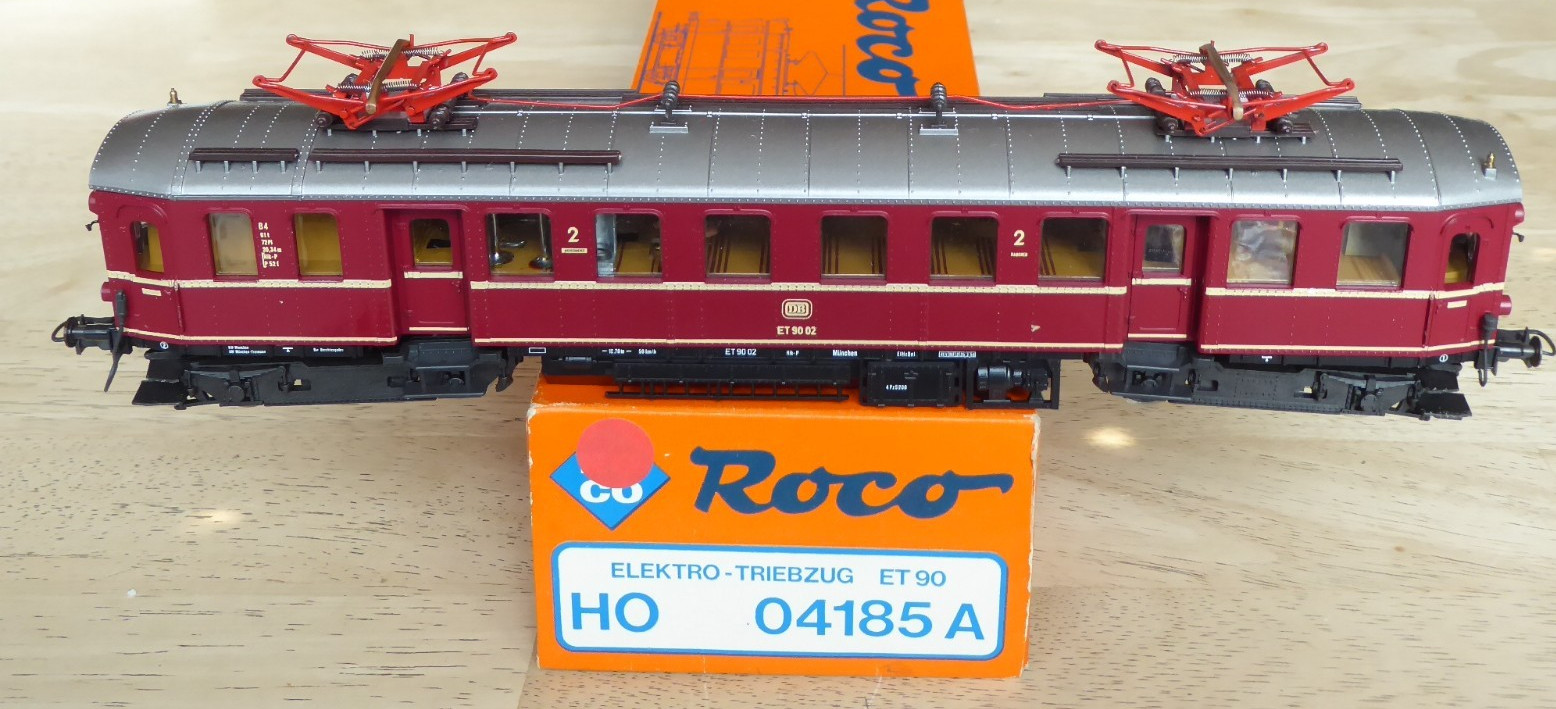 Roco 04185 A H0 Electric Railcars Et 90 02 The DB Era 3 Locomotive of Bw Munich