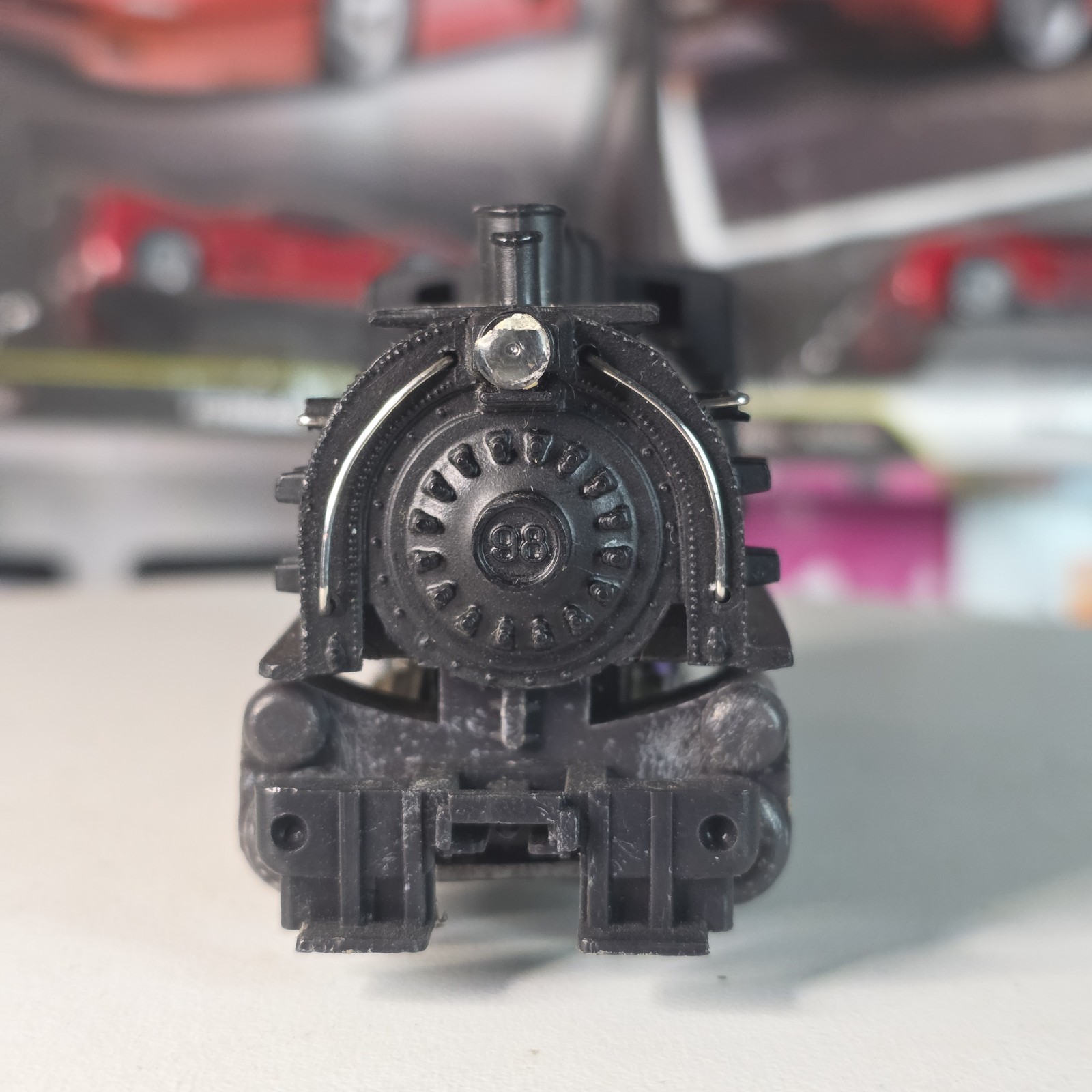 Life-Like HO Scale AT&SF #98 Santa Fe Dockside Switcher 0-4-0 Steam Locomotive