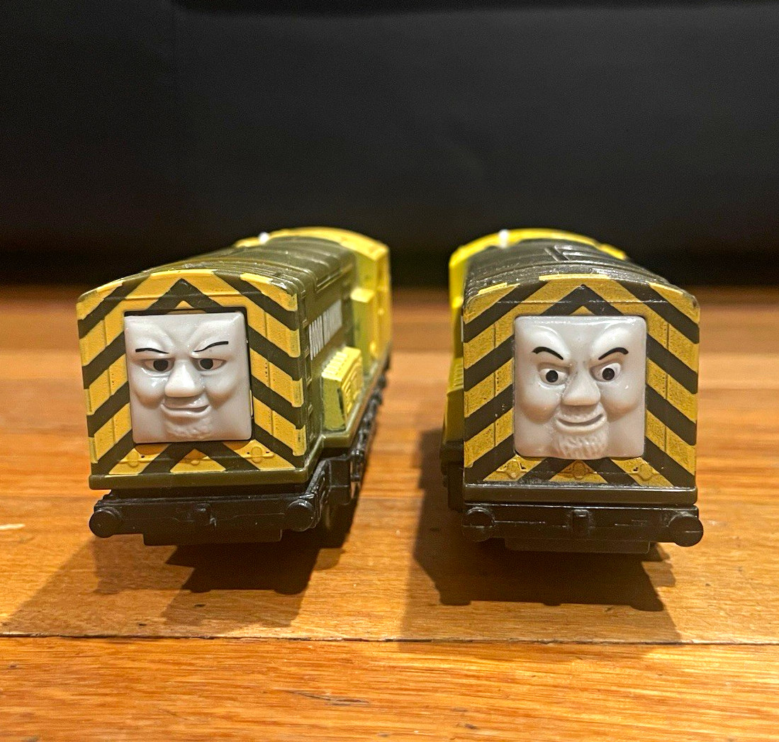 Trackmaster Thomas & Friends 2014 Sodor Ironworks Arry and Bert works