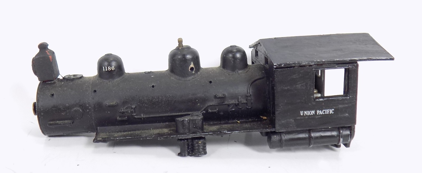 HO / UNBRANDED / OLD TIME LOCOMOTIVE / DIE-CAST SHELL / METAL BODY / HTF PARTS