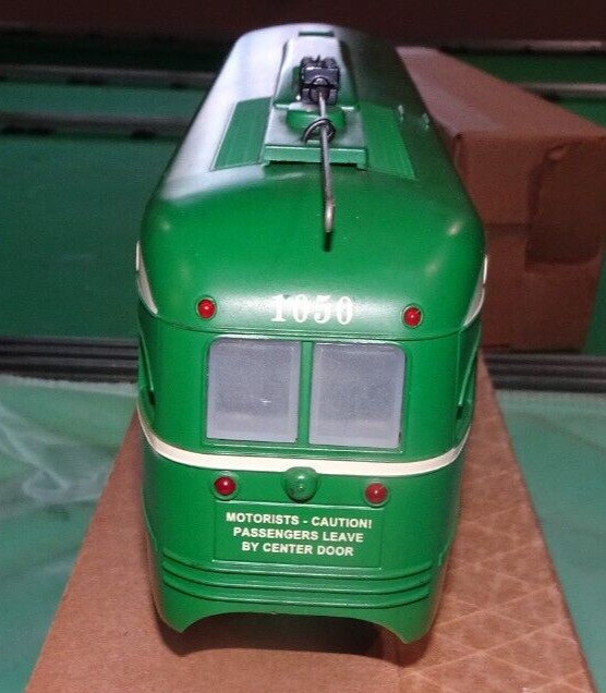 MTH Railking O27 San Francisco PCC Electric Street Car w/ Proto Sound 30-2504-1