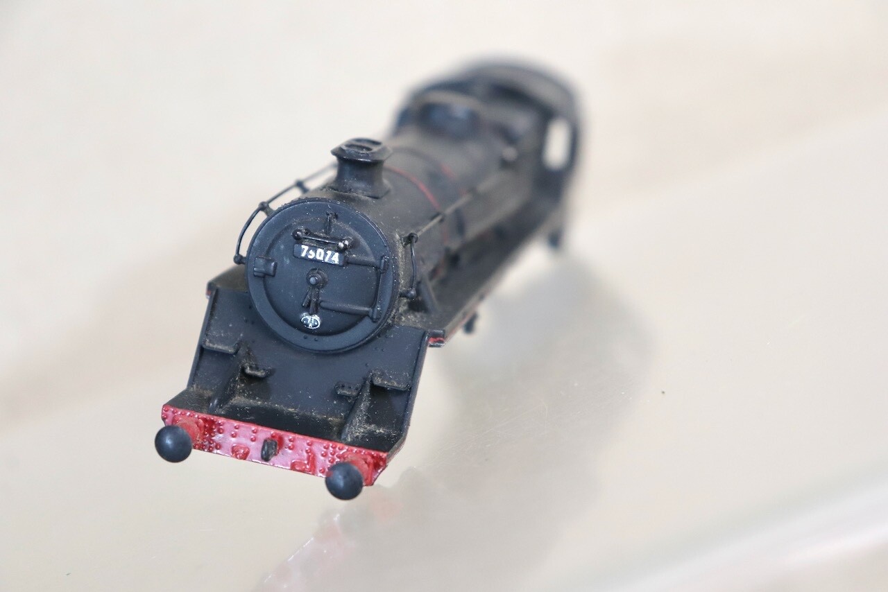 BACHMANN RE NUMBERED BODY for BR 4-6-0 STANDARD CLASS 4MT LOCOMOTIVE 75074 og