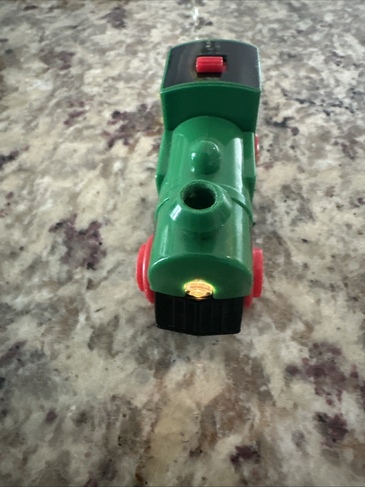 BRIO World Green Action Locomotive Battery Operated Toy Train WORKING!