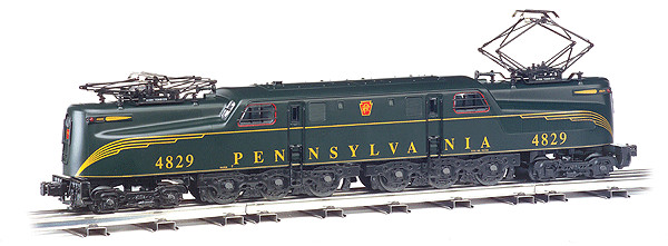 WILLIAMS by BACHMANN 41810 PENNSYLVANIA GG-1 GRN 5 STRIPE+ O GA 3RAIL #4829