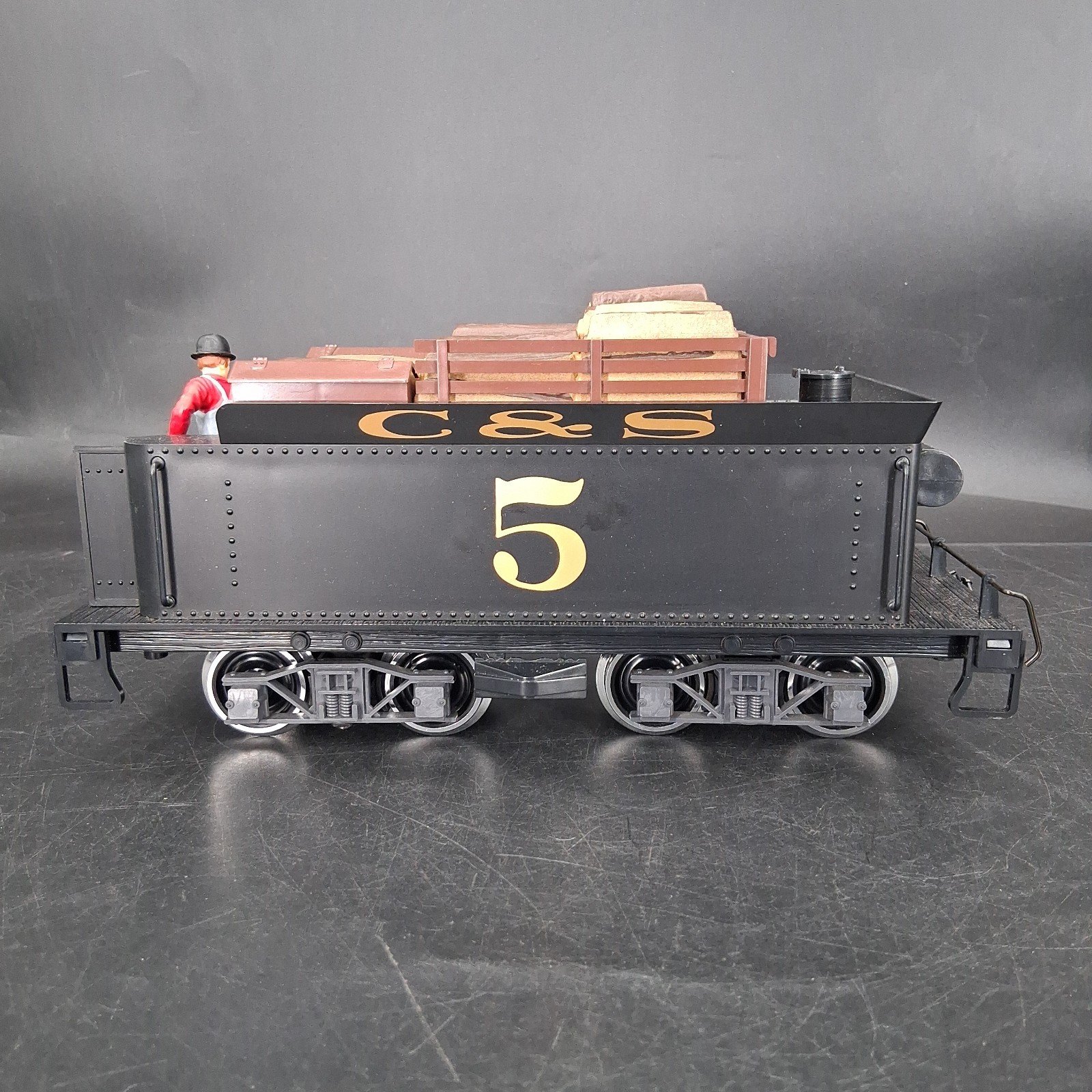 LGB 2018S G Scale Colorado & Southern 2-6-0 Mogul Locomotive # 5 WRONG BOX