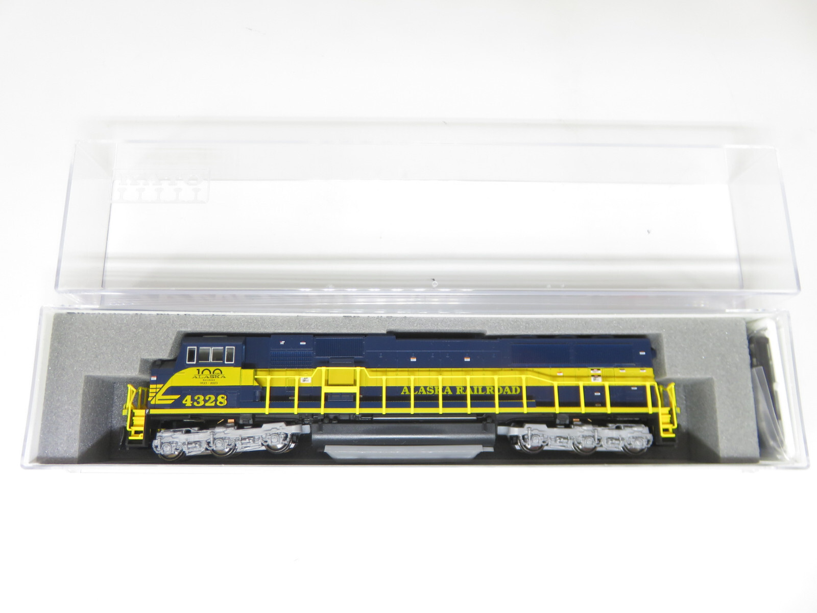 Kato 176-6412 N Scale Alaska Railroad EMD SD70MAC Locomotive #4328 100 Years