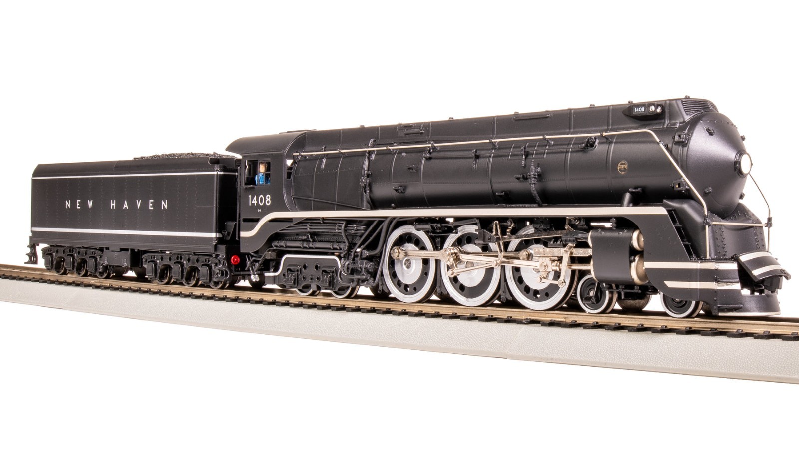 7871 New Haven I-5, #1408, Original Block Lettering, Paragon4 Sound/DC/DCC, Smok