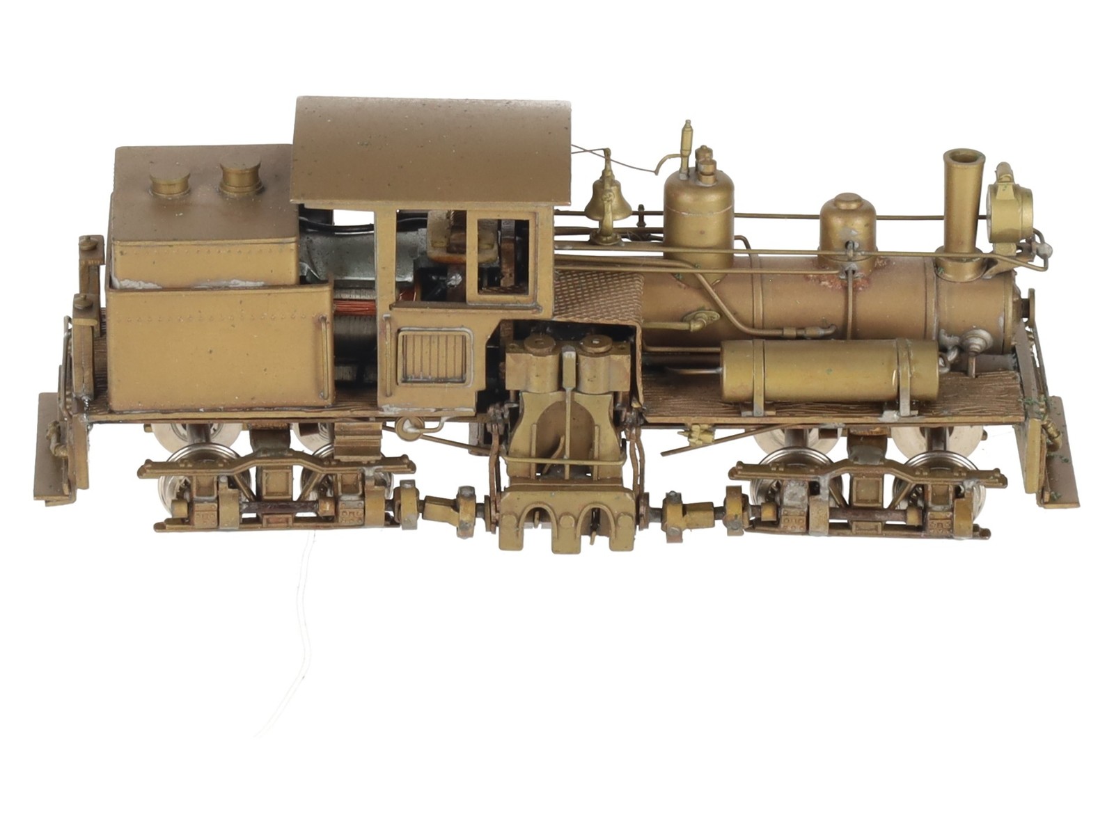 NWSL HO Scale BRASS Class A 18-Ton Shay – Unpainted EX/Box