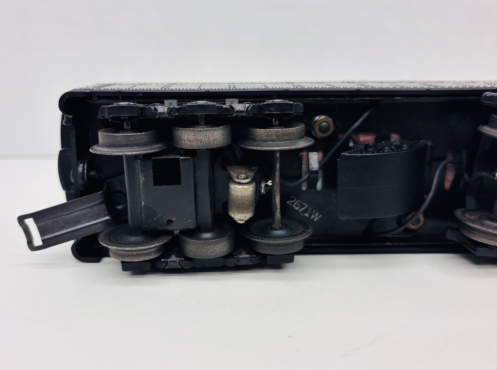 Lionel Postwar Pennsylvania PRR Whistle Tender 2671W w/ Backup Light