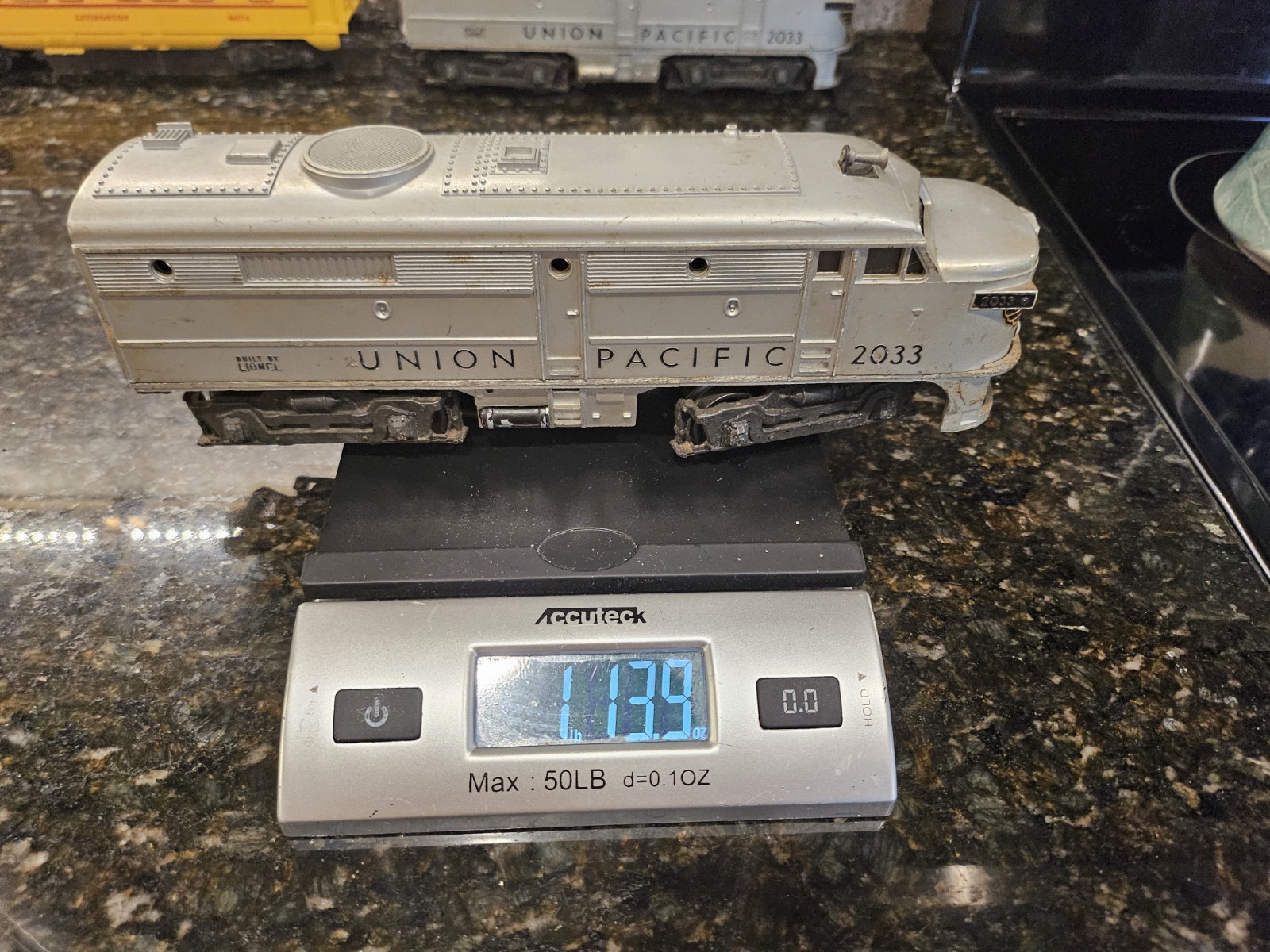 Lionel O-27 gauge ALCO AA #2033 Union Pacific Diesel engines.