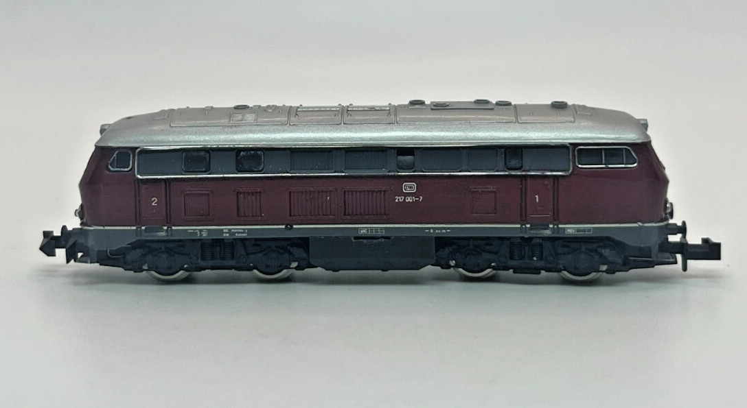 N Scale Arnold 2051 BR 217 Diesel Locomotive Original Box